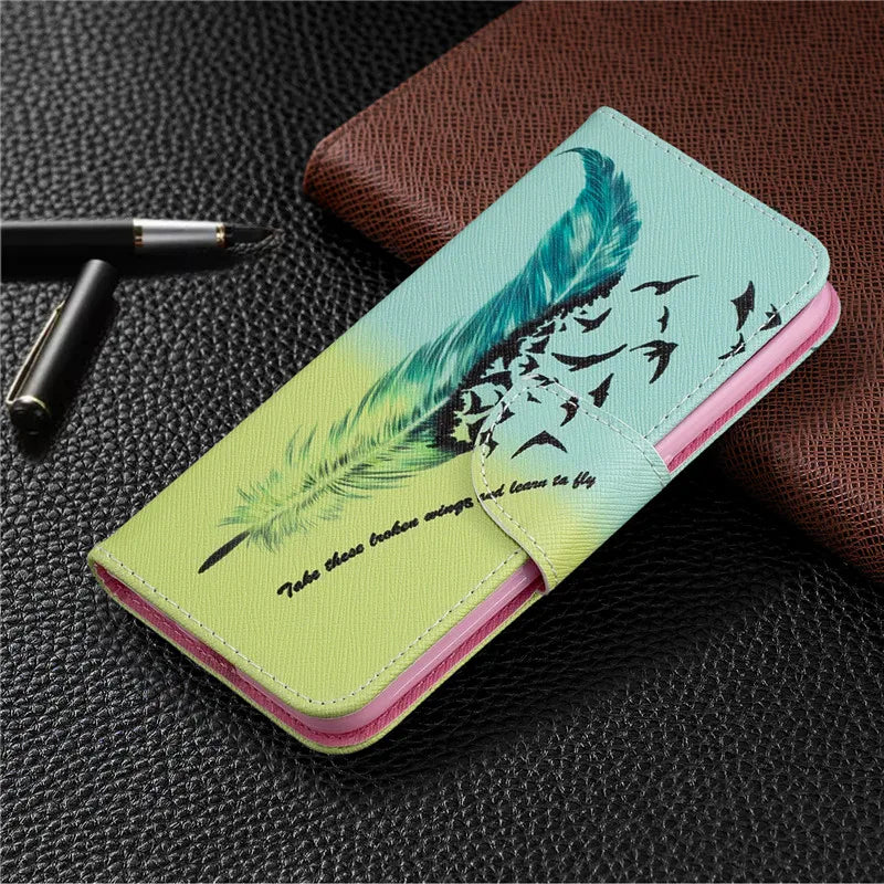 Wallet Flip Case For Samsung Galaxy A54 5G Cover Case on For Samsung A54 5G A 54 A54case Coque Leather Phone Protective Bags