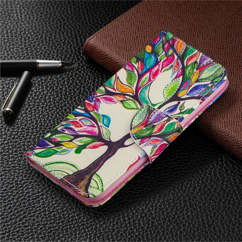 Wallet Flip Case For Samsung Galaxy A54 5G Cover Case on For Samsung A54 5G A 54 A54case Coque Leather Phone Protective Bags