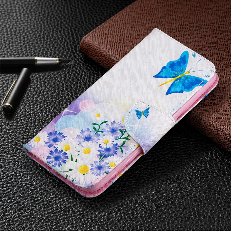 Wallet Flip Case For Samsung Galaxy A54 5G Cover Case on For Samsung A54 5G A 54 A54case Coque Leather Phone Protective Bags