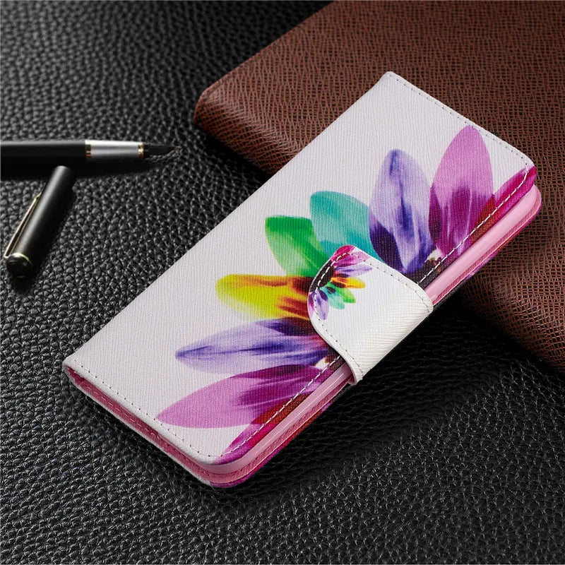 Wallet Flip Case For Samsung Galaxy A54 5G Cover Case on For Samsung A54 5G A 54 A54case Coque Leather Phone Protective Bags