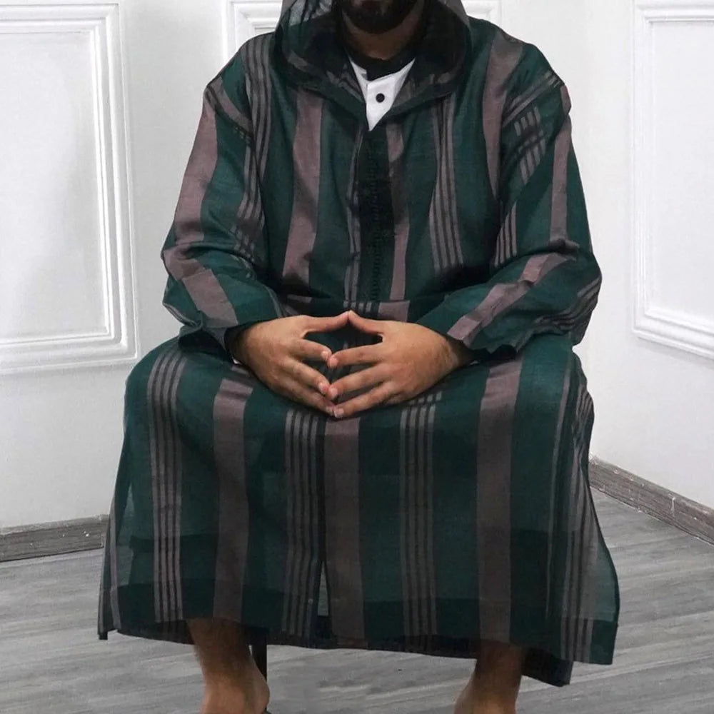 Muslim Men Clothing Kaftan Robes Pakistan Traditional Ethnic Loose Middle East Thobe Kurta Arab Abaya Turkish Dress Dubai Islam