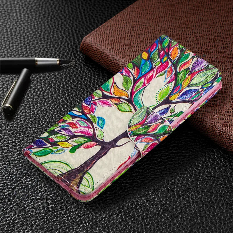 Wallet Flip Case For Samsung Galaxy A54 5G Cover Case on For Samsung A54 5G A 54 A54case Coque Leather Phone Protective Bags