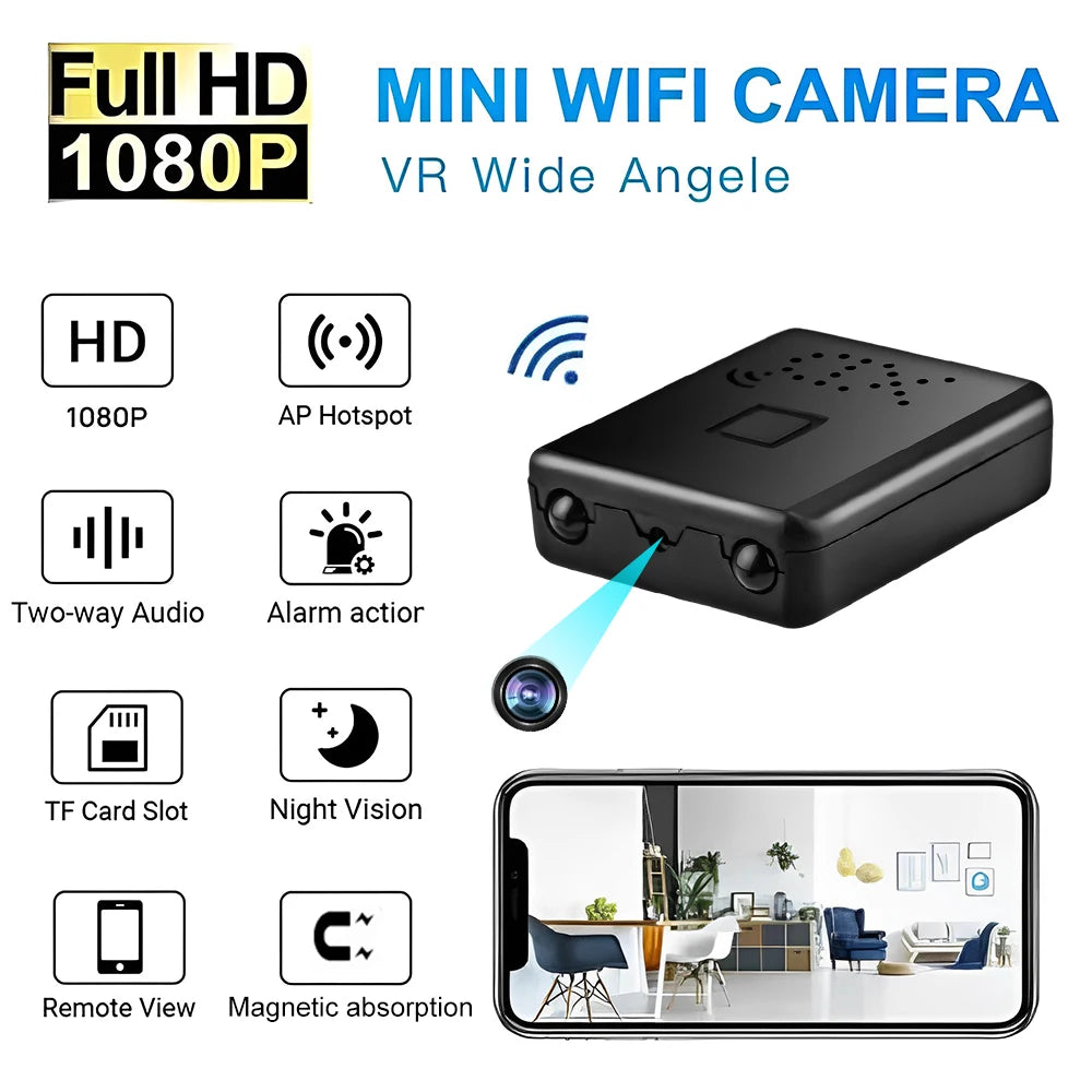 New Full HD 1080P Mini Eecret Camera, Night Vision Home Safety Camera With Motion Detection And Recorder, Remote Support