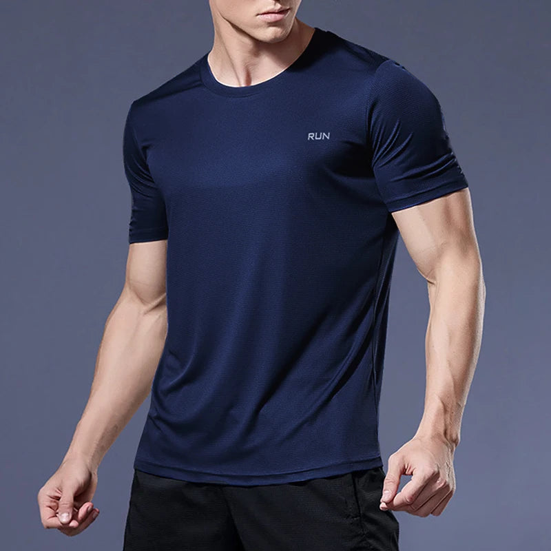 Summer Sport Gym t Shirt Men Quick Dry Running Bodybuilding Shirts Men Short Sleeve Fitness Tops Oversized Brazil t-Shirt Jersey