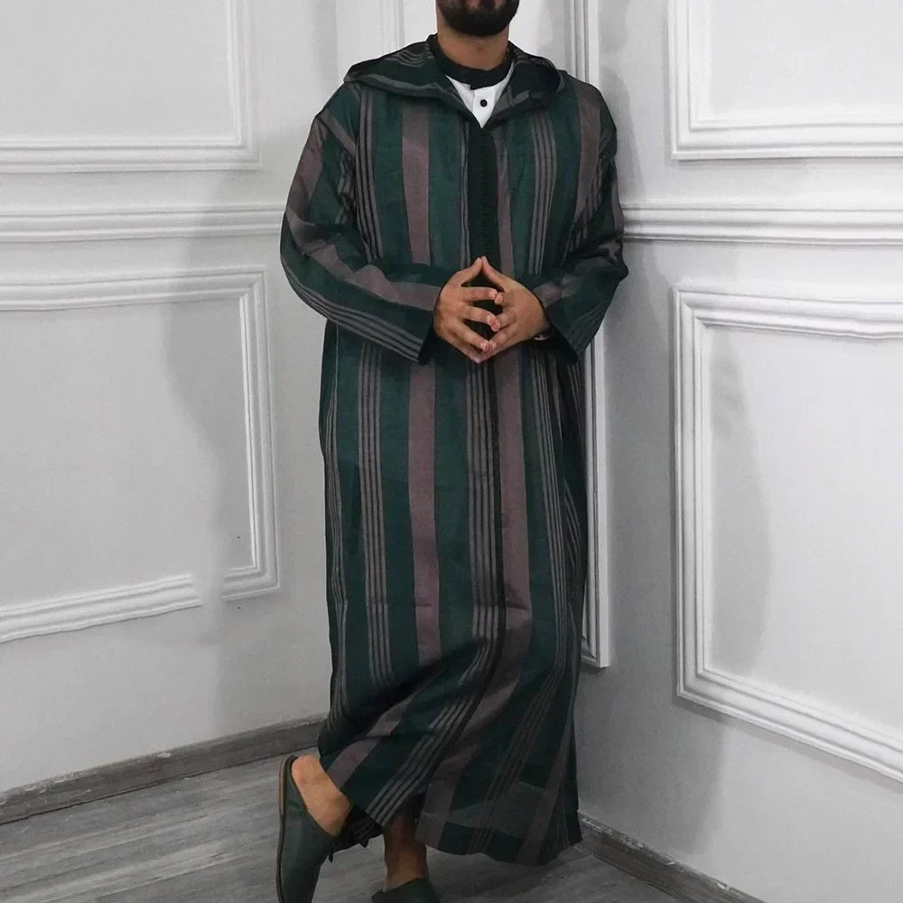 Muslim Men Clothing Kaftan Robes Pakistan Traditional Ethnic Loose Middle East Thobe Kurta Arab Abaya Turkish Dress Dubai Islam