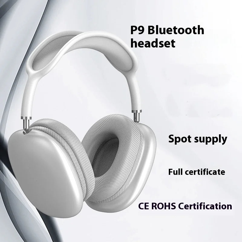 p9AirMax Headset Bluetooth Headset Wireless Music Stereo Retractable Cell Phone Adaptation